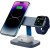 CANYON Wireless Charging Station Hexagon 310 3in1 DarkGrey/<wbr>Blue - Metoo (6)