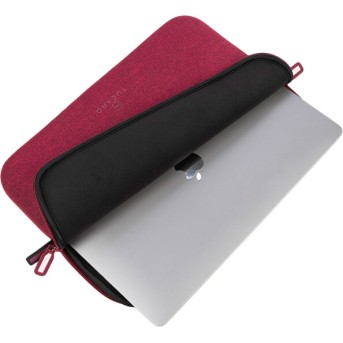 TUCANO MELANGE SLEEVES FOR MacBook Air 15 (2023)/ MacBook Pro 15 (2016-2019)/ Laptop 14/ Laptop 13 Burgundy в Metoo.kz - Metoo (4)