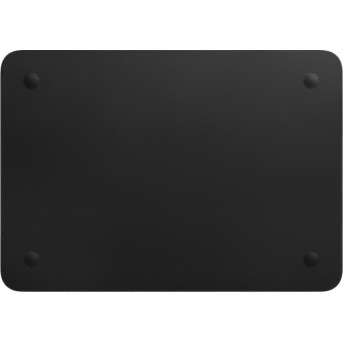 Leather Sleeve for 15-inch MacBook Pro – Black - Metoo (2)