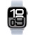 Apple Watch Series 10 GPS 42mm Silver Aluminium Case with Blue Cloud Sport Loop,Model A2997 - Metoo (6)