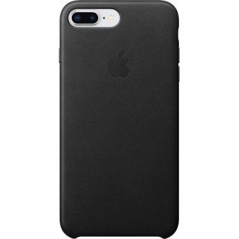 iPhone 8 Plus / 7 Plus Leather Case - Black - Metoo (1)