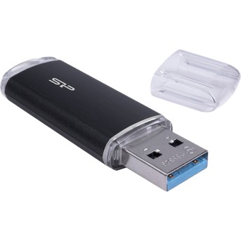 USB Flash Silicon-Power Blaze B02 256GB USB 3.2 Gen 1 Type-A Black в Metoo.kz - Metoo (1)