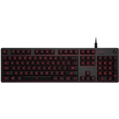 LOGITECH G413 Mechanical Gaming Keyboard - CARBON - RUS - USB - INTNL - RED LED