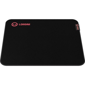 Lorgar Main 323, Gaming mouse pad, Precise control surface, Red anti-slip rubber base, size: 360mm x 300mm x 3mm, weight 0.21kg - Metoo (4)