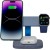 CANYON Wireless Charging Station Hexagon 310 3in1 DarkGrey/<wbr>Blue - Metoo (5)