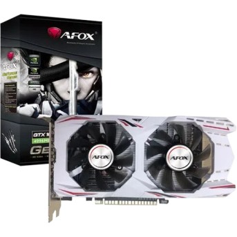 AFOX Nvidia GeForce GTX1050Ti 4GB GDDR5 128Bit DVI, HDMI, DP, Dual Fan - Metoo (1)
