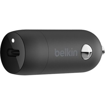 BELKIN 30w USB-C PD PPS Car Charger w/1m PVC C-C cable в Metoo.kz - Metoo (1)