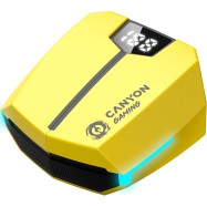 CANYON headset Doublebee GTWS-2 Gaming Yellow..