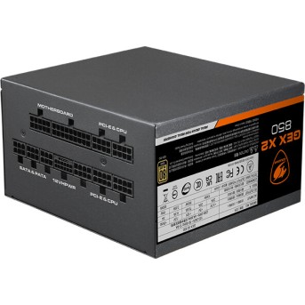 COUGAR GEXX2 1000 PSU,80 plus Gold, 1000W, Fully Modular, PCI-E 5.0 support в Metoo.kz - Metoo (3)