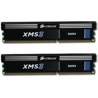 Corsair DDR3, 1333MHz 8GB 2x512Mx64non-ECC 2x240 DIMM, unbuffered, 9-9-9-24, XMS, 1.50V, matched pair, EAN:0843591008693 - Metoo (2)