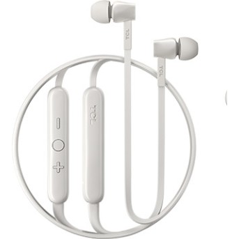 TCL In-ear Bluetooth Headset, Strong Bass, Frequency of response: 10-22K, Sensitivity: 107 dB, Driver Size: 8.6mm, Impedence: 16 Ohm, Acoustic system: closed, Max power input: 20mW, Connectivity type: Bluetooth only (BT 5.0), Color Ash White - Metoo (2)