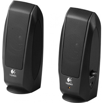 LOGITECH S120 Stereo Speakers - BLACK - 3.5 MM - B2B - UK - Metoo (1)