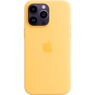 iPhone 14 Pro Max Silicone Case with MagSafe - Sunglow,Model A2913