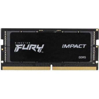 Kingston DRAM 64GB 5600MT/s DDR5 CL40 SODIMM (Kit of 2) FURY Impact PnP в Metoo.kz - Metoo (1)
