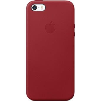 Чехол для смартфона Apple iPhone SE Кожаный Красный - Metoo (1)