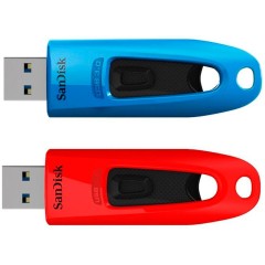 SanDisk Ultra 32GB, USB 3.0 Flash Drive, 130MB/<wbr>s read - Twin Pack