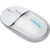 CANYON mouse OnClick 24 BT/ Wireless Transparent/White в Metoo.kz - Metoo (3)