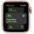Apple Watch SE GPS, 40mm Gold Aluminium Case with Pink Sand Sport Band - Regular, Model A2351 - Metoo (12)