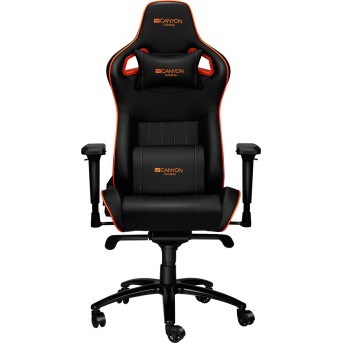 Кресло для геймеров Canyon Corax CND-SGCH5 черно-оранжевое - Metoo (1)