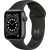 Apple Watch Series 6 GPS, 40mm Space Gray Aluminium Case with Black Sport Band - Regular, Model A2291 - Metoo (1)