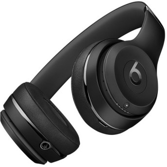 Наушники беспроводные Apple Beats Solo3 Wireless On-Ear Headphones - Black (MP582ZE/<wbr>A) - Metoo (6)