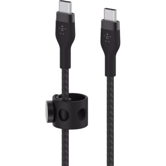 BELKIN USB-C to USB-C 2.0 Braided silicone, 1M, Black в Metoo.kz - Metoo (1)