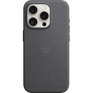 iPhone 15 Pro FineWoven Case with MagSafe - Black,Model A3134