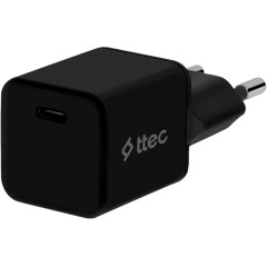 ttec SmartCharger 20W PD USB-C Travel Charger ,Black