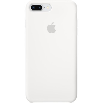 iPhone 8 Plus / 7 Plus Silicone Case - White - Metoo (1)