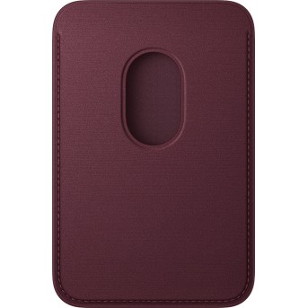 iPhone FineWoven Wallet with MagSafe - Burgundy, Model A3537 в Metoo.kz - Metoo (2)