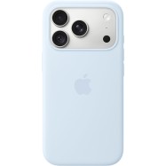 iPhone 18 Pro Silicone Case with MagSafe - Crisp Blue, Model A3701..