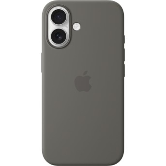 iPhone 16 Silicone Case with MagSafe - Stone Gray,Model A3313 - Metoo (1)