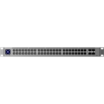 Ubiquiti 48-port, Layer 3 switch 2.5 GbE and PoE++ output, 16x 2.5 GbE ports including (8) PoE+ and (8) PoE++, 32x GbE ports including (24) PoE+ and (8) PoE++, 4x 10G SFP+ ports. Can power devices with up to 720W, it has power consumption of 100W (Excludi - Metoo (1)
