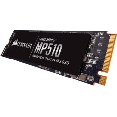 Corsair Force MP510 series NVMe PCIe M.2 SSD 1920GB; Up to 3,480MB/<wbr>s Sequential Read, Up to 2,700MB/<wbr>s Sequential Write; Up to 485K IOPS Random Read, Up to 530K IOPS Random Write, EAN:0840006603153
