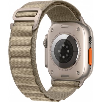 Apple Watch Ultra 2 GPS + Cellular, 49mm Titanium Case with Olive Alpine Loop - Medium,Model A2986 - Metoo (10)