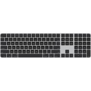 Magic Keyboard with Touch ID and Numeric Keypad for Mac models with Apple silicon - Black Keys - Russian,Model A2520