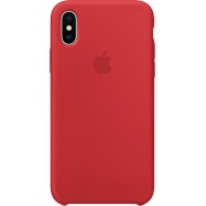 Чехол для смартфона Apple iPhone X Силиконовый Красный