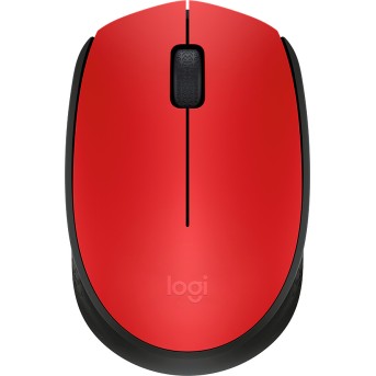 LOGITECH M171 Wireless Mouse - RED - Metoo (1)