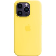 iPhone 14 Pro Silicone Case with MagSafe - Canary Yellow,Model A2912