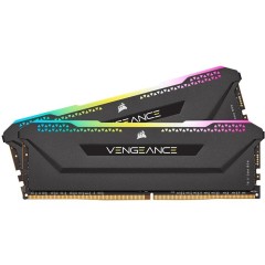 Corsair DDR4, 3600MHz 16GB 2x8GB DIMM, Unbuffered, 18-22-22-42, BaseSPD@2666, XMP 2.0, VENGEANCE RGB PRO SL Black Heatspreader, RGB LED, 1.35V, for AMD Ryzen, EAN:0840006632047