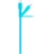ttec USB-C - USB-C 60W PD/QC Fast Charging/Data Cable, 120cm, Neon Blue в Metoo.kz - Metoo (3)