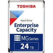 HDD Server TOSHIBA MG11 24TB MAMR 512e, 3.5'', 1024MB, 7200RPM, SATA, SKU: HDEB034GEA51F..