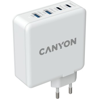 CANYON H-100, GAN 100W charger Input: 100V-240V Output: USB-C1/<wbr>C2: 5V 3A , 9V 3A , 12V 3A , 15V 3A , 20V 5A USB-A 1/<wbr>A2: 4.5V/<wbr>5A, 5V/<wbr>4.5A, 9V/<wbr>3A, 12V/<wbr>2.5A, 20V/<wbr>1.5A C1+C2 : 65W + 30W； C1+A1 : 65W + 30W ； C1+A2 : 65W + 30W ；C1+A1+A2 : 65W + - Metoo (2)