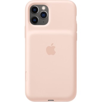 iPhone 11 Pro Smart Battery Case with Wireless Charging - Pink Sand, Model A2184 - Metoo (1)