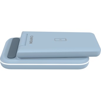 CANYON wireless charger WS-304 15W 3in1 Blue в Metoo.kz - Metoo (6)