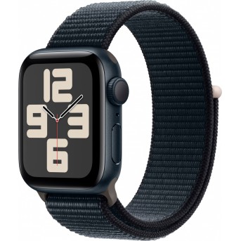 Apple Watch SE GPS 40mm Midnight Aluminium Case with Midnight Sport Loop,Model A2722 - Metoo (7)