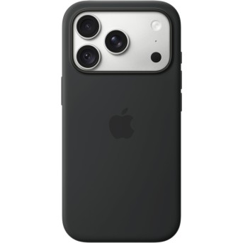 iPhone 18 Pro Silicone Case with MagSafe - Black, Model A3701 в Metoo.kz - Metoo (2)