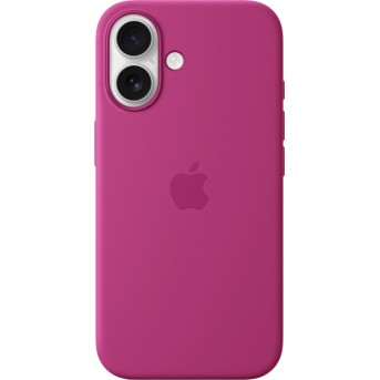 iPhone 16 Silicone Case with MagSafe - Fuchsia,Model A3313 - Metoo (2)