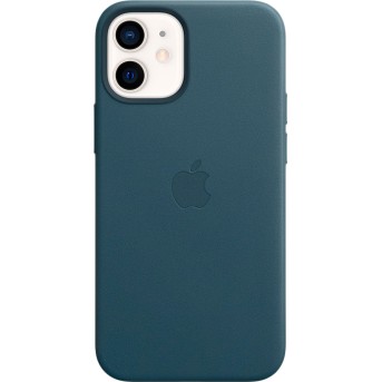 iPhone 12 mini Leather Case with MagSafe - Baltic Blue - Metoo (4)
