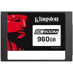 KINGSTON DC500M 960GB Enterprise SSD, 2.5” 7mm, SATA 6 Gb/<wbr>s, Read/<wbr>Write: 555 / 520 MB/<wbr>s, Random Read/<wbr>Write IOPS 98K/<wbr>70K